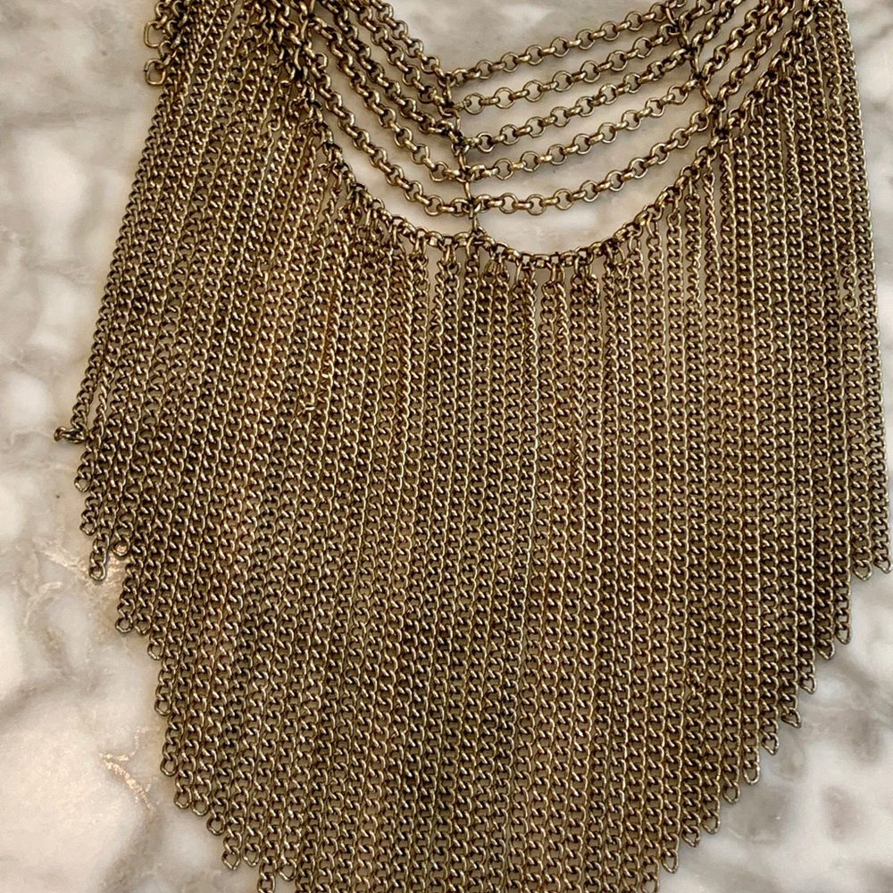 Stunning Copper Statement Necklace - image 2